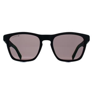 Lacoste L6018S 002 matte schwarze graue Sonnenbrille