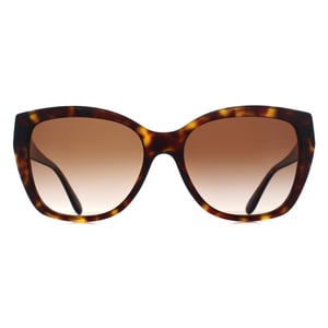 Emporio Armani EA4198 502613 glänzende Sonnenbrille in Havanna mit braunem Farbverlauf