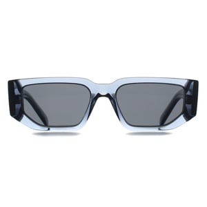 Prada PR09ZS 17T08Z transparentes Meer dunkelgrau Sonnenbrille