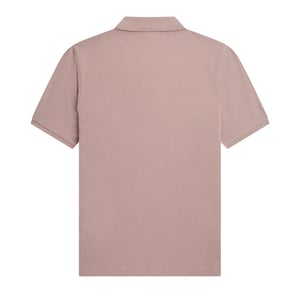 Fred Perry Poloshirt Mit Schwarzem Logo In Dunkelrosa