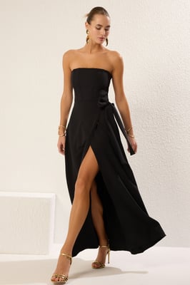 Schlichtes, ärmelloses Maxikleid für Damen, ideal für Abschlussfeiern, Ball und Abendveranstaltungen