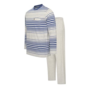 Cappuccino Italia Pyjama Siena Pyjama Grau