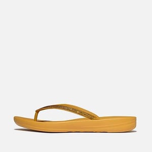 FitFlop Iqushion Sparkle Damen-Turmeric Flip-Flops