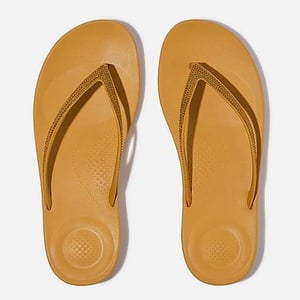 FitFlop Iqushion Sparkle Damen-Turmeric Flip-Flops