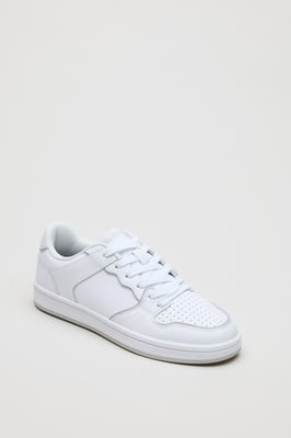 Ben Sherman Club Leder Herren Weiße Sneakers