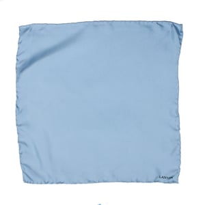 Lanvin, hellblaues Einstecktuch