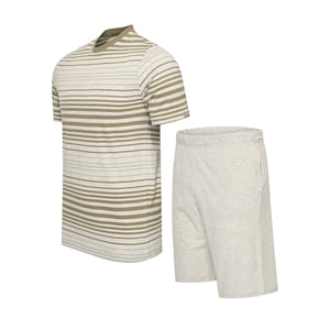 Cappuccino Italia Pyjama Venezia Pyjama Grau