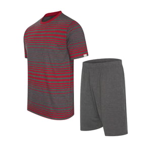 Cappuccino Italia Pyjama Venezia Pyjama Grau