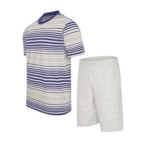 Cappuccino Italia Pyjama Venezia Pyjama Grau