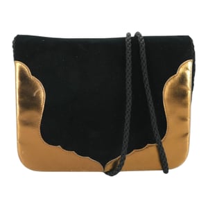 Yves Saint Laurent Vintage Samt-Umhängetasche Abendtasche