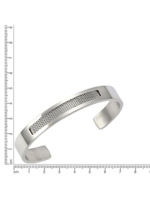Zeeme Stainless Steel Armreif Edelstahl 10mm breit