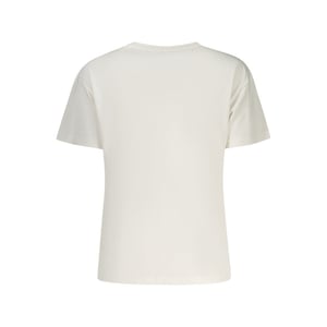 Pepe Jeans Weißes Baumwoll-T-Shirt für Damen