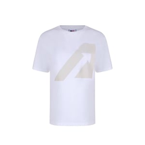 Autry Weißes Baumwoll-T-Shirt
