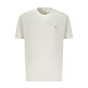 Calvin Klein Weiß Baumwolle Herren T-Shirt