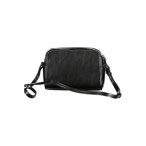 Calvin Klein Schwarze Polyester Damen Schultertasche