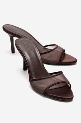 Monroe Stiletto Mesh Sandale