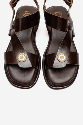 Quella Leder Schnallen Sandale