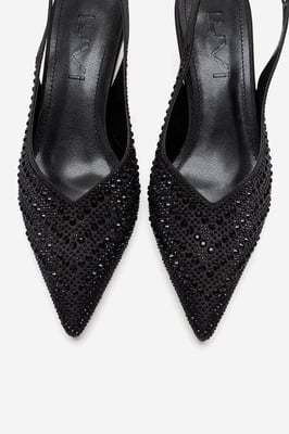 Royale Verzierter Kitten-Heel-Pumps