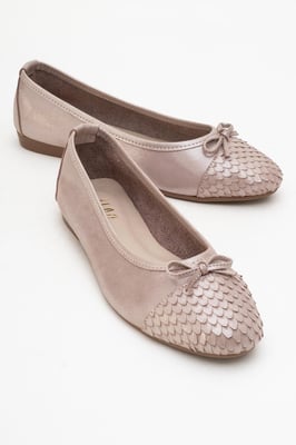 Copos Leder Schleife Kappe Ballerina