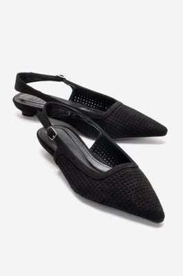 Aviva Slingback Spitzer Zehen Pumps