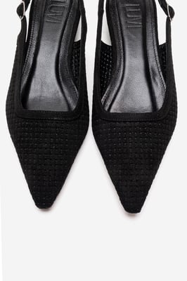 Aviva Slingback Spitzer Zehen Pumps