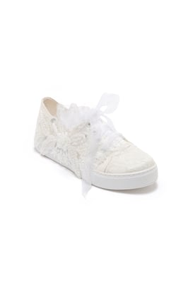Lora Braut Spitzen Sneaker