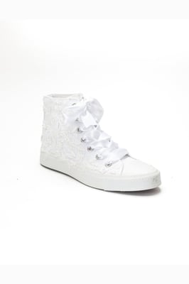 Isolde Schnürer Hoher Braut-Sneaker