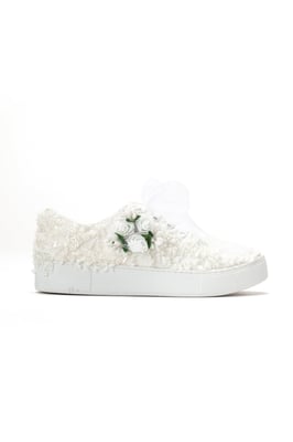 Rosalie Blumen Braut Sneaker