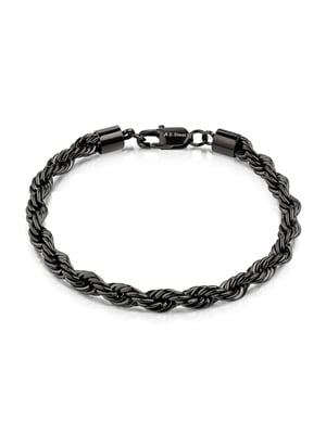 Zeeme Stainless Steel Armband Edelstahl/PVD schwarz