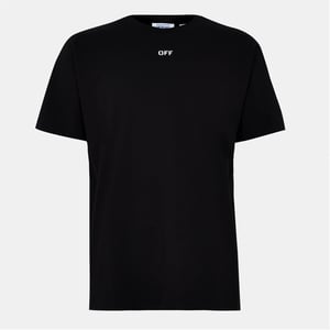 Herren Off White Arrow Slim T in Schwarz-Weiß