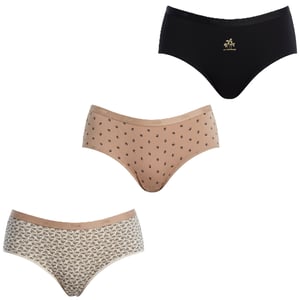 Pack-3 Los New York Culottes mit Innenteil D4C20