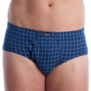 3er-Pack Herren Essenzielle Bedruckte Slips mit Öffnung A0090