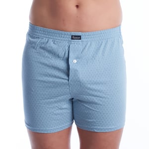 Packung mit 2 essential Baumwoll-Herrenboxershorts mit elastischem Bund A0100