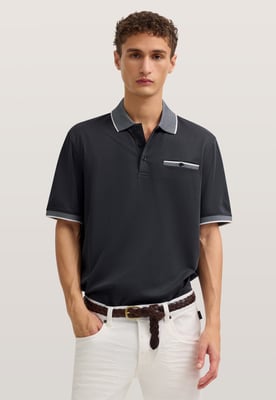Bugatti Herren Poloshirt Modern Fit mit einer Brusttasche