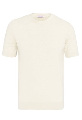 T-Shirt Basic-Strick-T-Shirt, 2Er-Pack