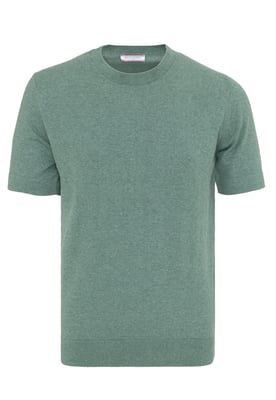 T-Shirt Basic-Strick-T-Shirt, 2Er-Pack