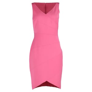 Michael Kors Bandagenkleid aus rosa Baumwolle