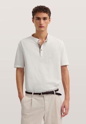 Bugatti Herren Poloshirt mit einem Stehkragen