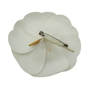 Chanel Stoffbrosche Kamelie