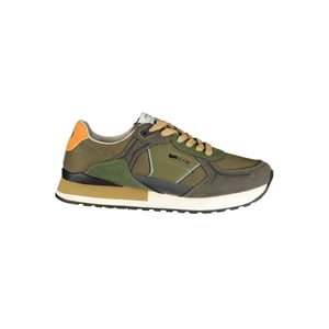 Gas Verde Polyester Herren Sneaker