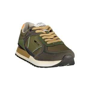Gas Verde Polyester Herren Sneaker
