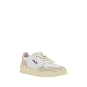 Autry Weiße Leder Niedrigtop Sneaker