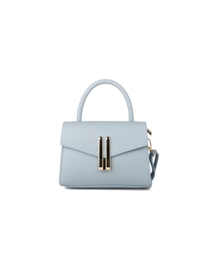 Giulia Monti Schultertasche Himmelblau