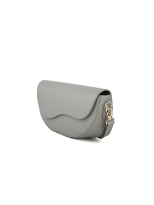 Giulia Monti Schultertasche Grau