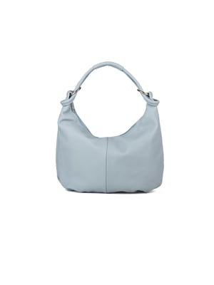 Giulia Monti Schultertasche Stahlblau