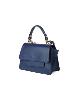 Giulia Monti Schultertasche Marineblau