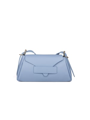 Giulia Monti Schultertasche Himmelblau
