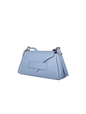 Giulia Monti Schultertasche Himmelblau