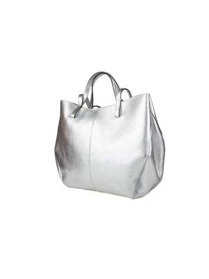 Giulia Monti Shopper Tasche Silber