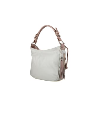 Giulia Monti Bucket Bag Grau Nude